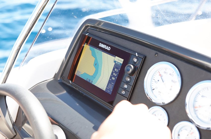 Simrad GPS / Kortplotter Cruise 7 med HDI Transducer