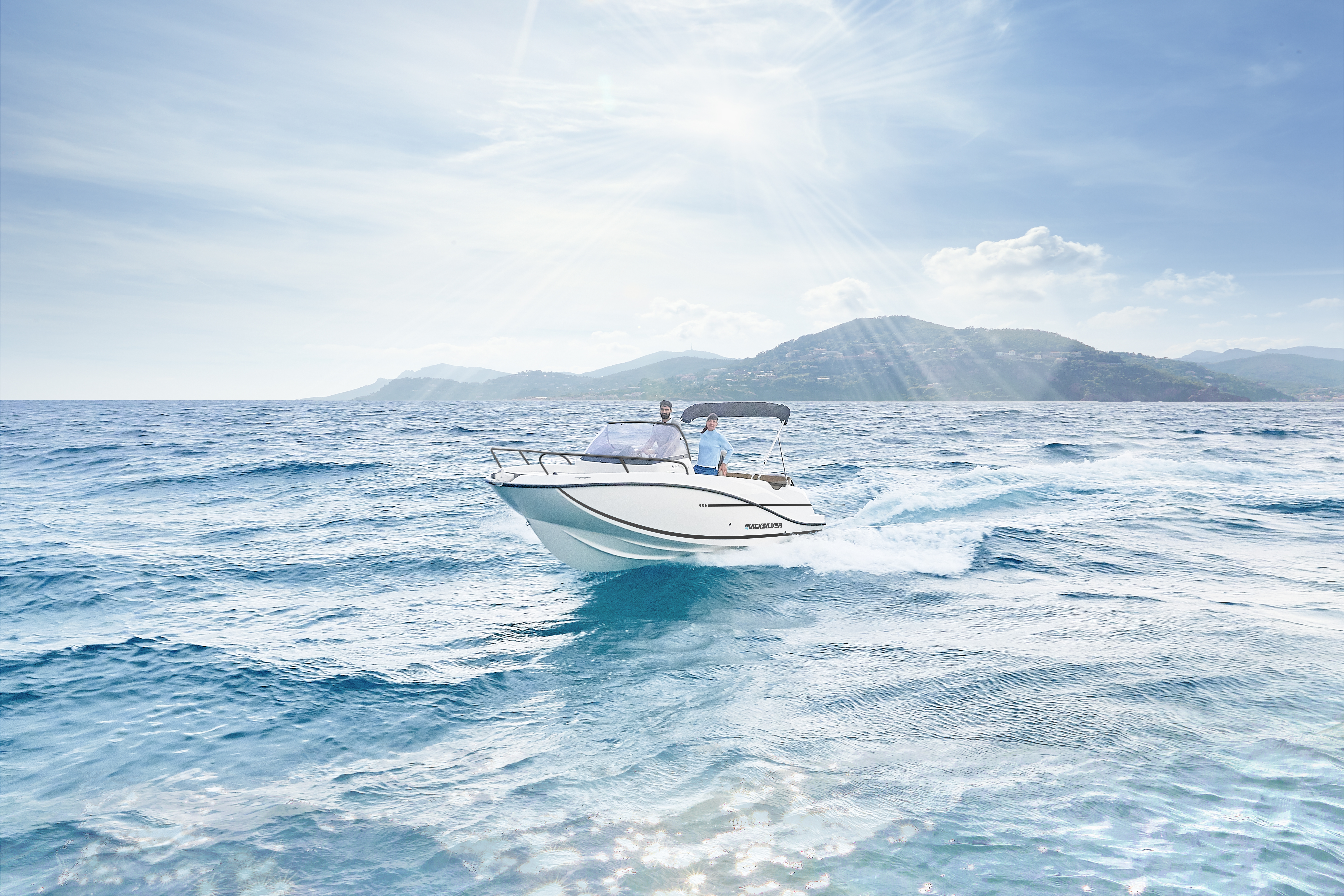 605 Sundeck 233 V1 White