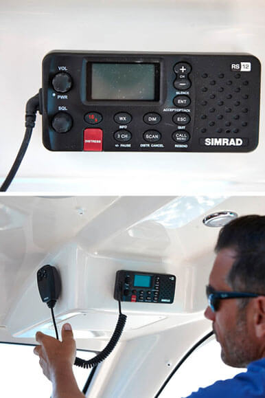 VHF (Simrad RS20)