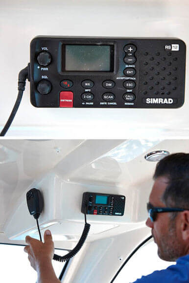 Simrad VHF RS20 (Elektronik pakke med større GPS skærm)